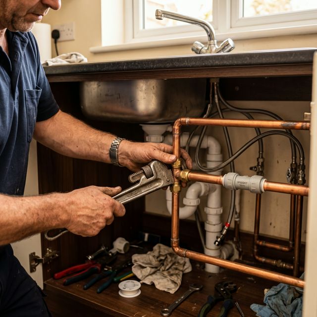 General plumbing services by Finflo Limited in Derbyshire